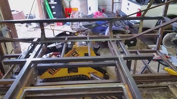Bus Conversion Project - Video 33 - More Rear Slideout and Engine Cover Construction