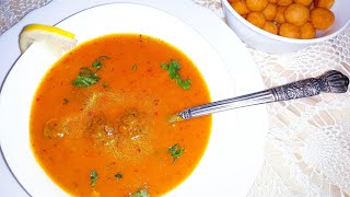 الحسو التونسي الزمني على أوصوله،حساء تونسي/Soupe Tunsienne: hsou