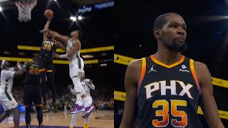 Kevin Durant shocks everyone with filthiest dunk on Giannis Antetokounmpo 😱