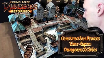 Construction Process Time-lapse: Dungeons X Cities Compatibility