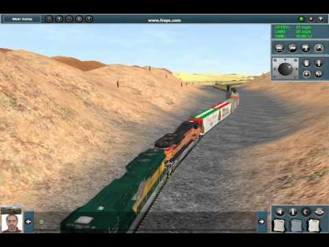 Trainz UP Heritage Santa Train (300th Video!)