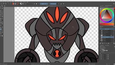 How to Create Simple But Effective Internal Glowing Effects in Krita