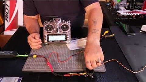 Turnigy Plush 32 Series ESC Programming Card