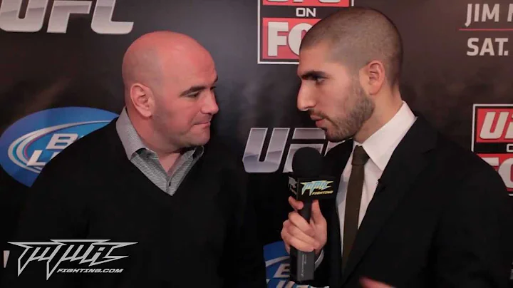 Dana White Talks UFC on FOX 3, Strikeforce, Ronda ...