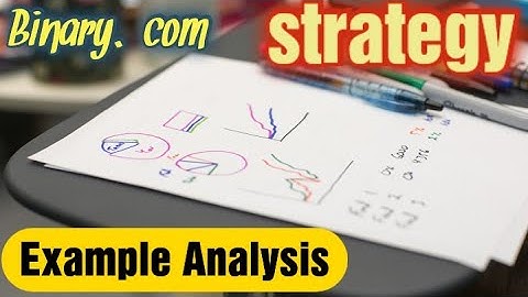 Binary Rise Fall Strategy - Example for analysis