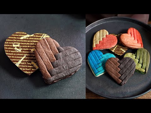 Weave Love Chocolate Cookie Cocoa   valentinesday  cookies