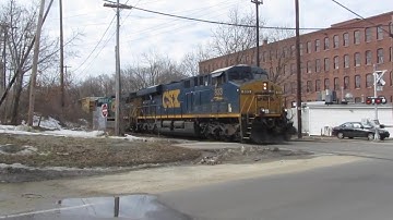 CSXT 833 (ES44AC) w/ K5HLL Horn - Pan Am SEPO