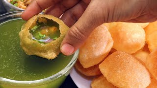 Perfect Pani Puri Recipe A-Z | ఇంట్లోనే పానీ పూరి ఇలా సింపుల్ గా చేస్కోండి | Golgappa | Panipuri screenshot 5