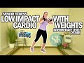 Senior Fitness Low Impact Cardio Workout With Weights | Intermediate Level | 25Min