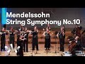 Felix mendelssohn string symphony no 10   borrani  norwegian chamber orchestra