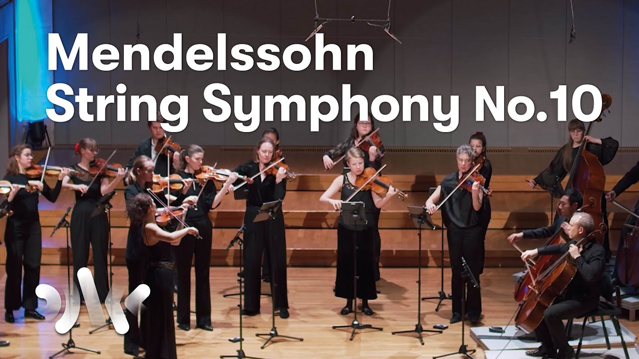 Felix Mendelssohn String Symphony No 10   Borrani  Norwegian Chamber Orchestra