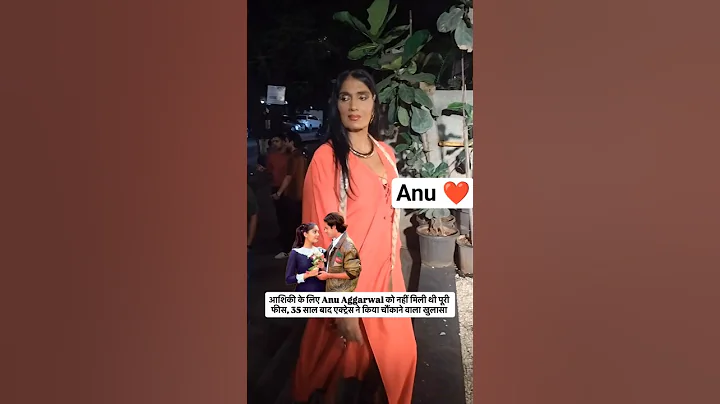 Anu Agarwal spotted Mumbai city #aashiqui #girl #trending #youtubeshorts #shorts #ytshorts #viral