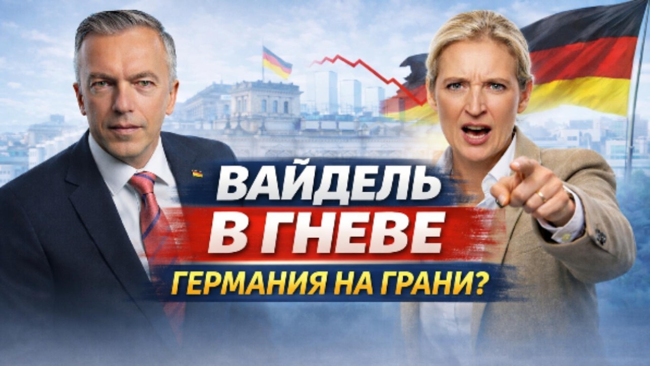 «Германия летит в пропасть!» — Алис Вайдель сорвала маски с правительства