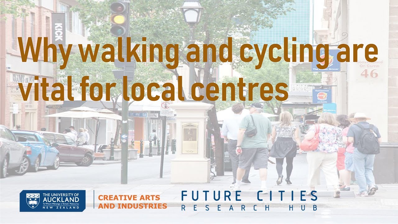 Why walking and cycling are vital for local centres - YouTube