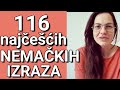 NEMAČKI | 116 ČESTIH FRAZA | POČNITE ODMAH DA IH KORISTITE