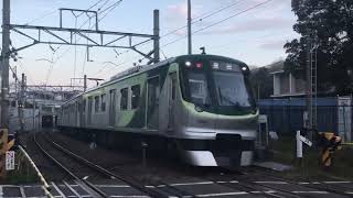 東急多摩川線7000系7106F蒲田行き通過