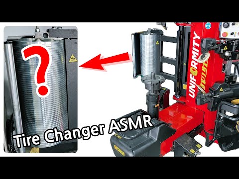 타이어 탈착기 실체 - ASMR - TIRE CHANGER ASMR