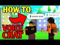 HOW TO USE VOICE CHAT in Pet Simulator X ROBLOX