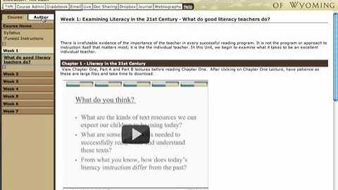 How To Upload to Youtube and embedding in eCollege