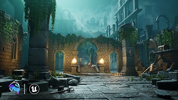 Stylized Lost Ruins Environment | Unreal Engine | Game-Ready Assets