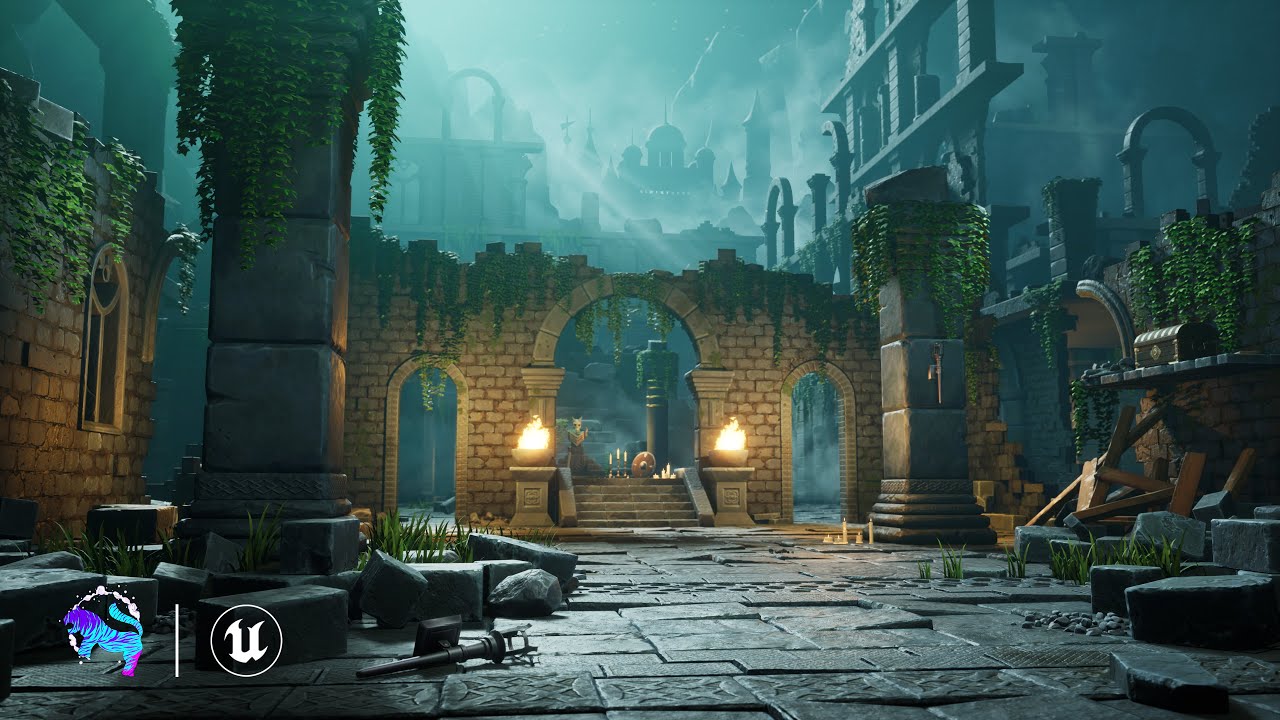 stylized-lost-ruins-environment-unreal-engine-game-ready-assets