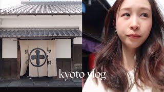 Kyoto travel vlog | exploring restaurants and cafes in tokyo and kyoto with my sister, matcha in Uji