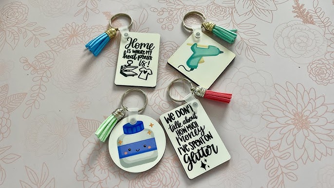 How to Make Sublimation Keychains 