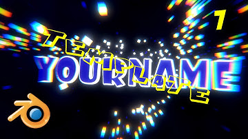 NEW FREE INTRO Blender Template #7 | Blender Template + Tutorial NOW TO EDIT