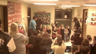 Aiden Christmas show from daycare 2011