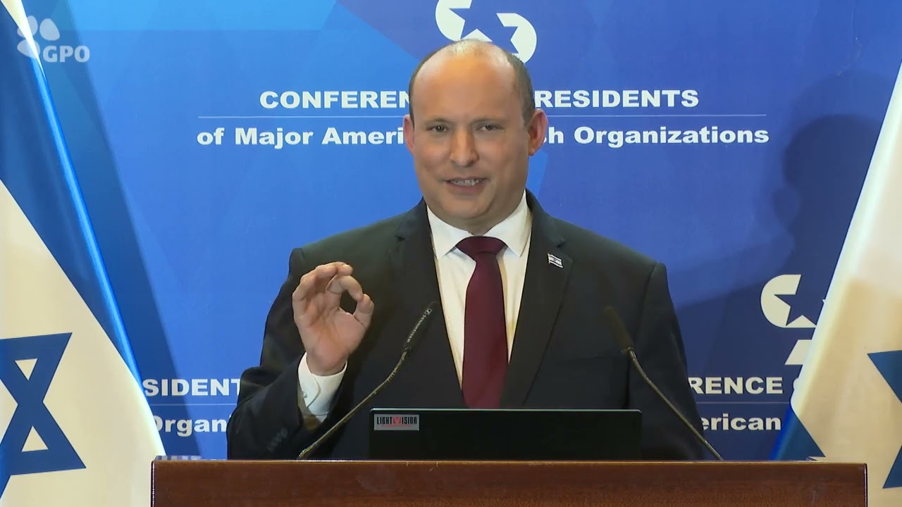 PM Bennett's Addresses the Conference of Presidents of Major Jewish Organizations