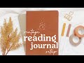 2022 reading journal setup 📖