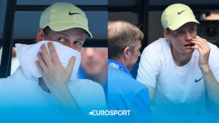 World No.1 Jannik Sinner struggles in stifling heat during Australian Open fourth-round match 🥵