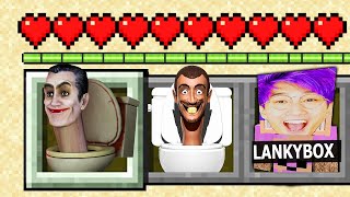 SKIBIDI TOILET vs ALL GARTEN OF BANBAN BATTLES EVER LANKYBOX REACTION rainbow friends 2 cash nico