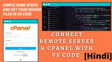 Connect Remote Server or Cpanel  With Vs code [Hindi] 🔥🔥 || Latest and Working Method Live.