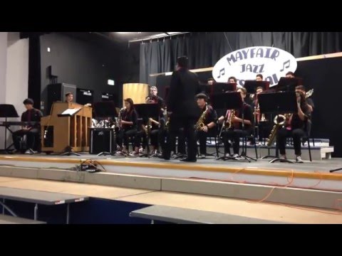Bellflower High School Jazz Band Performing "Picking Up The Pieces" by " The Average White Band".