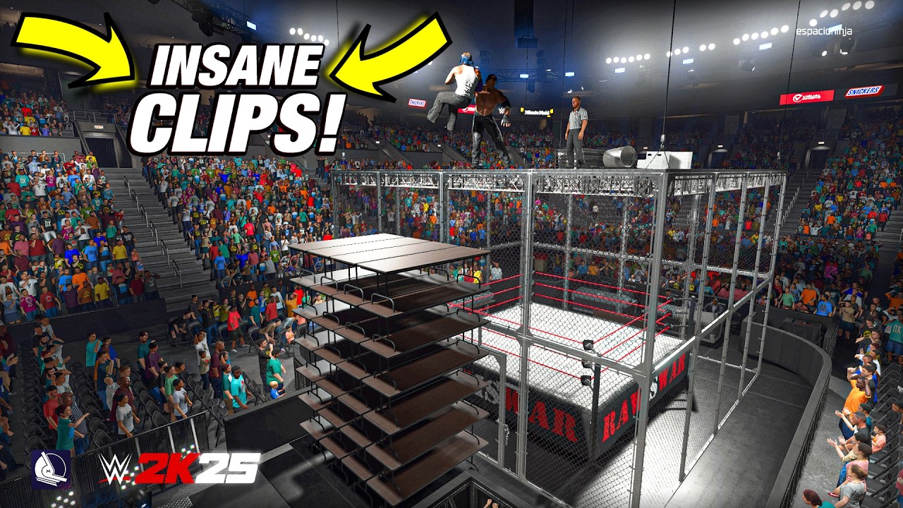 Экстремальные моменты WWE 2K25, которые СЛОМАЛИ игру!!