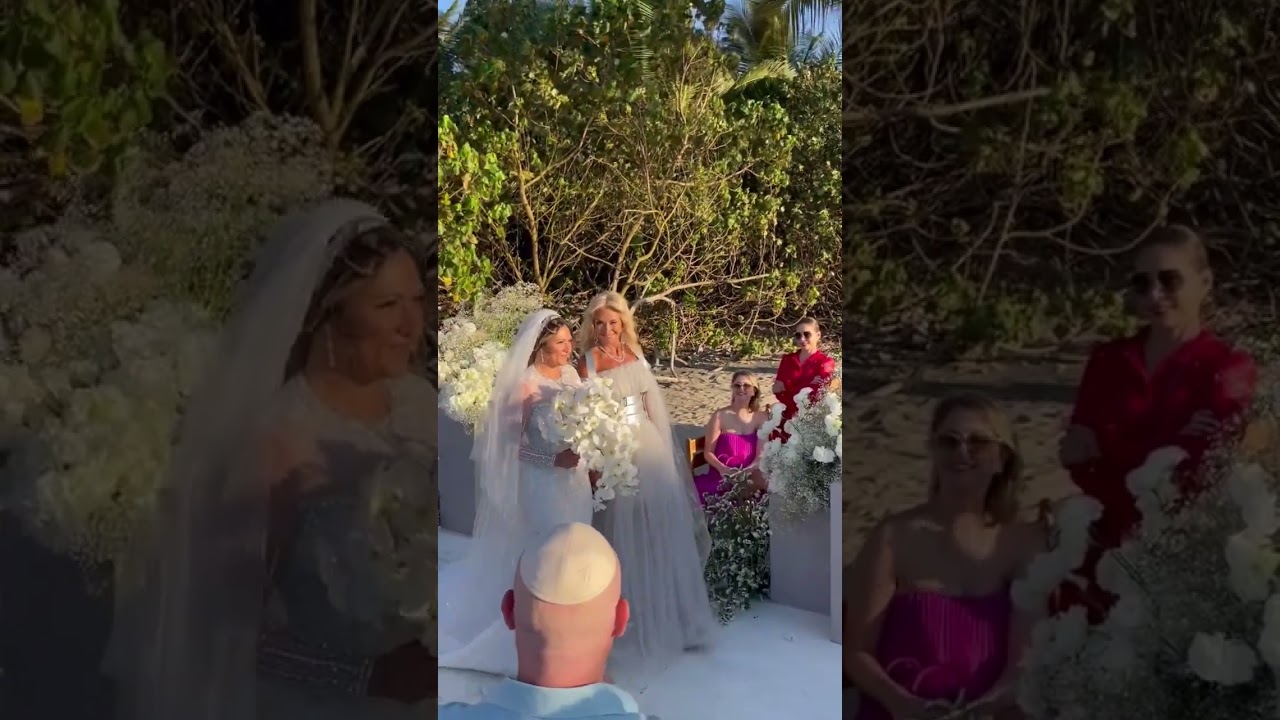 Así se vivió la romántica boda de la hija de Adela Micha