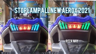 stoplamp all new aerox 2021 sharkpower