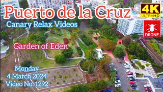 Tenerife 🏝️ Puerto de la Cruz Garden of Eden 4 March 2024 Teneriffa