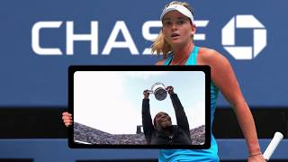 US Open Art Courts x Chase: CoCo Vandeweghe Interview