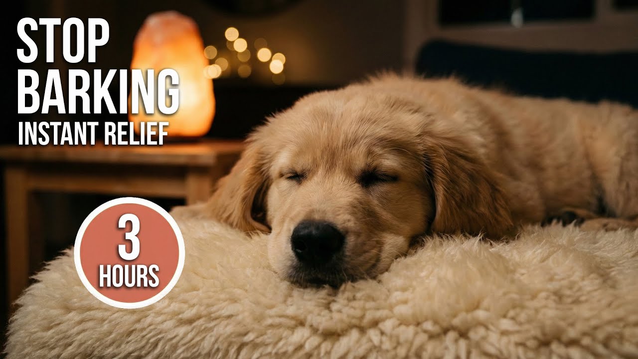 Music to Stop Dog Barking Instantly 🚫 Calm Aggression & Anxiety (3 Hours)