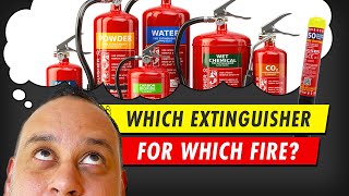 Which Fire Extinguisher Should You Use for Each Fire Type?