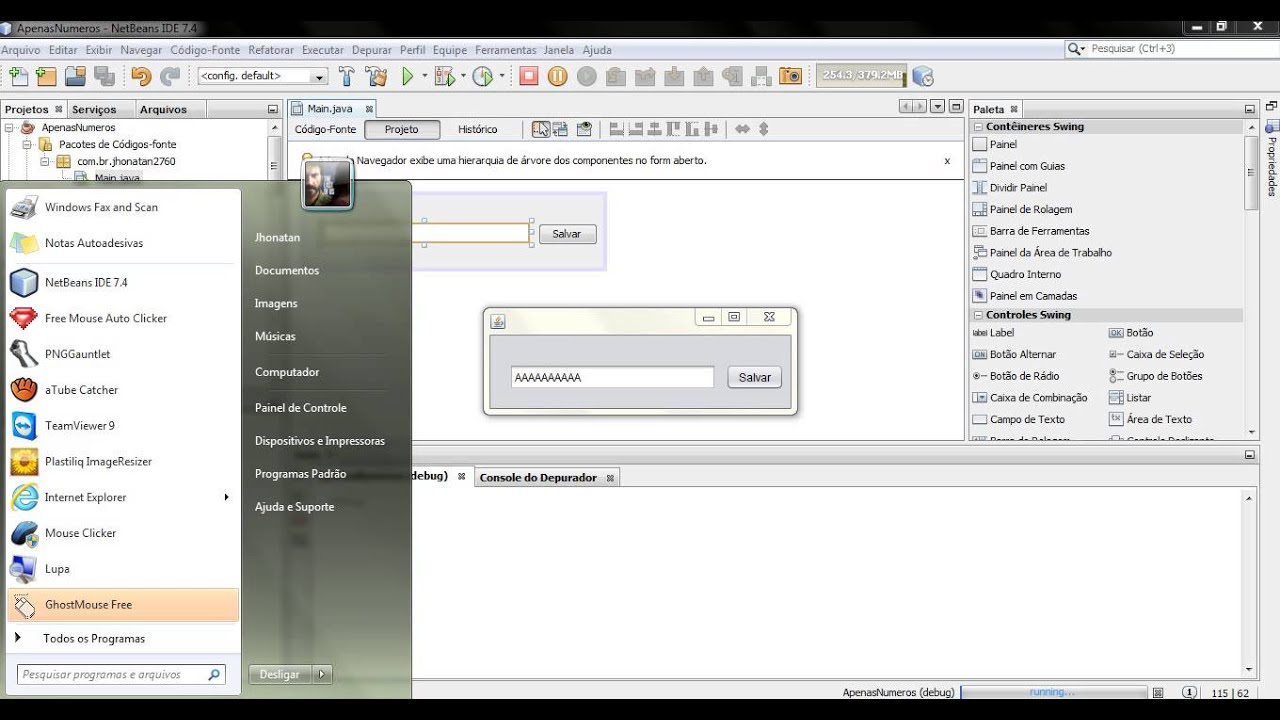 how to use jtextfield in java part1 - java tutorial -... Limitando JTextField com Java - YouTube
