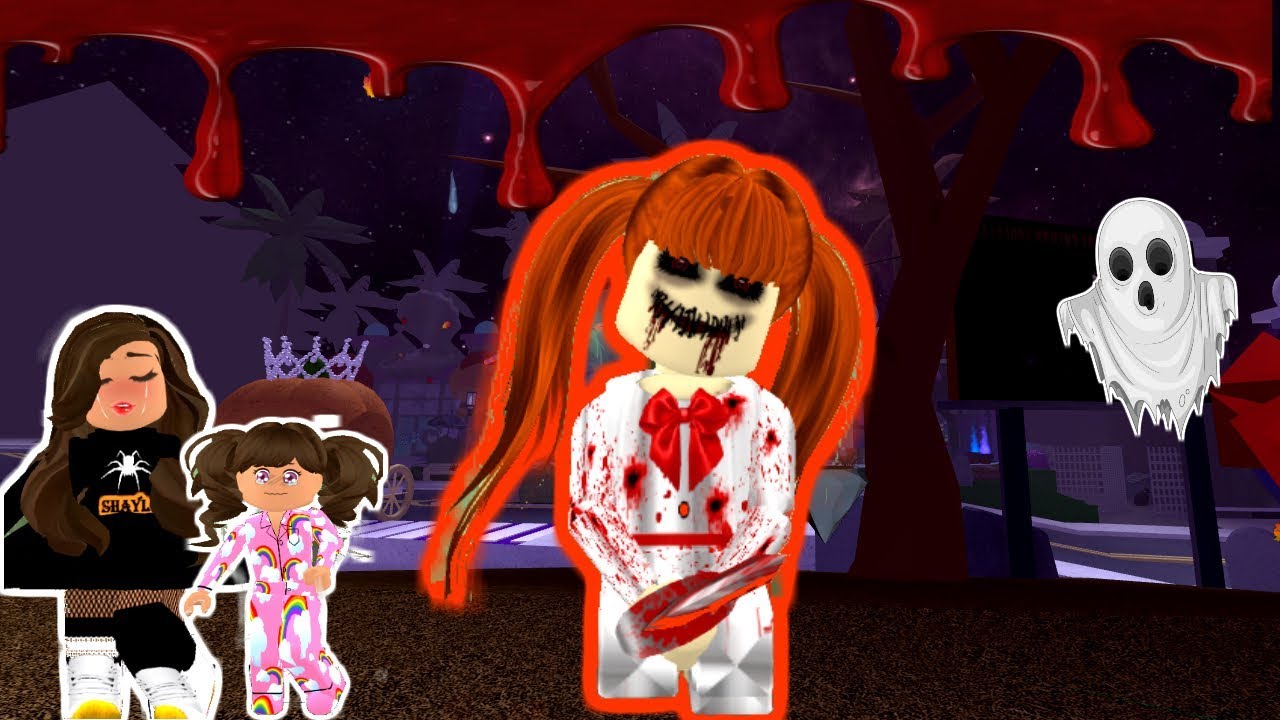 Haunted Doll Annabelle Tried To Kill Me My Daughter Royale High Halloween Movie Youtube - shaylo roblox royale high scary