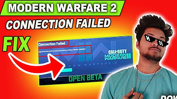 Modern Warfare 2 Connection failed | #Cod Login Servers #currently Maintenance || by Borntoplaygames
