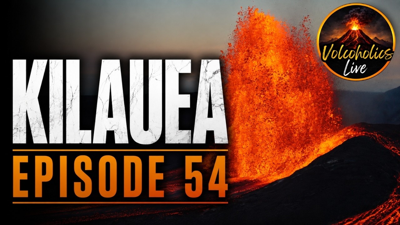 🔴 LIVE: Kīlauea Episode 54 Watch | Next Eruption Likely Aug 24–28 | Hawaii