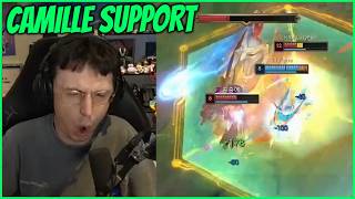 Keria Has Some Fun On Camille Support