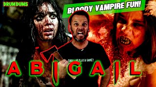 Abigail is BLOODY VAMPIRE Fun! (2024 Review) Melissa Barrera