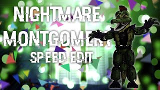 [FNAF | Speed Edit] Making Nightmare Montgomery