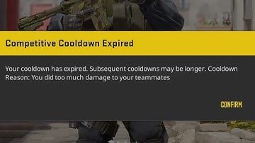 your competitive cooldown has expired